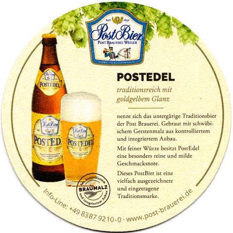 weiler li-by post freu dich 2b (rund215-postedel-hg hell)